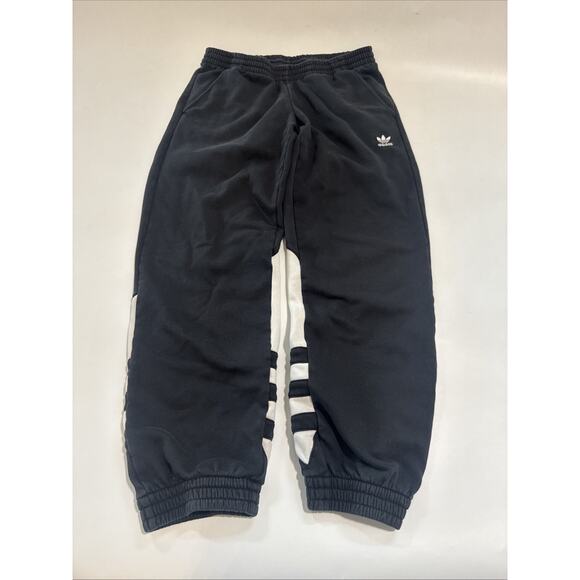 Adidas Pants Mens Medium Trefoil Originals Joggers Athletic Sweatpants Logo Y2K - Picture 1 of 12